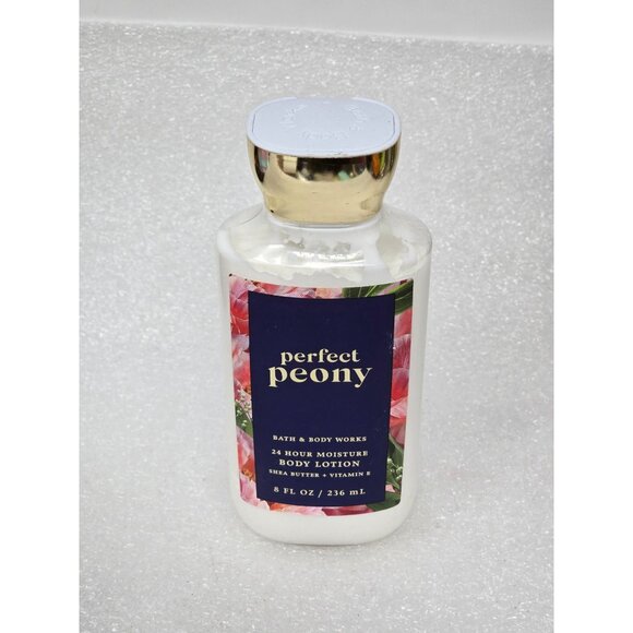 Bath & Body Works Perfect Peony Body Lotion 8 Fl Oz With Shea Butter & Vitamin E - Picture 1 of 2